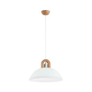 Csillár zsinóron MIGOT 1xE27/15W/230V bézs/króm 61380 kép