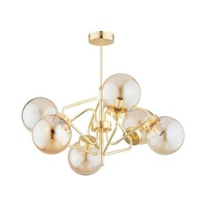 Csillár rúdon BARSUM 6xE14/10W/230V arany 63244 kép