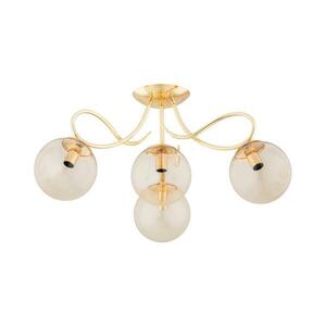 Felületre szerelhető csillár OXA 4xE14/10W/230V arany 63213 kép