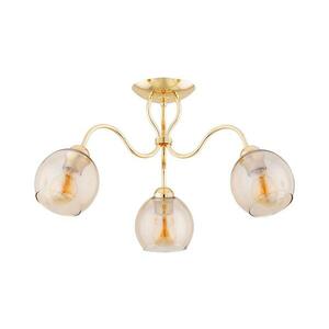 Felületre szerelhető csillár ARIEL 3xE27/15W/230V arany 62370 kép