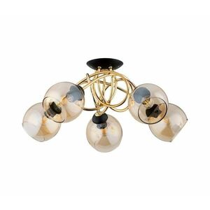 Felületre szerelhető csillár MODENA 5xE14/10W/230V arany 63179 kép