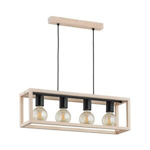 Csillár zsinóron PAKO 4xE27/15W/230V bézs 63143 kép