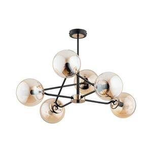 Csillár rúdon SAGITO 6xE14/10W/230V arany 63081 kép