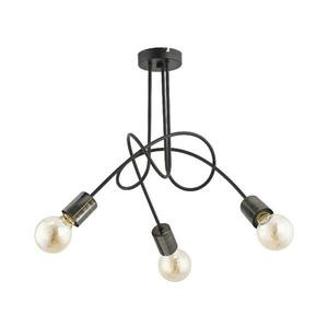 Felületre szerelhető csillár TANGO 3xE27/15W/230V fekete 26043 kép