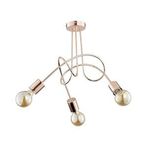 Felületre szerelhető csillár TANGO 3xE27/15W/230V réz 24323 kép