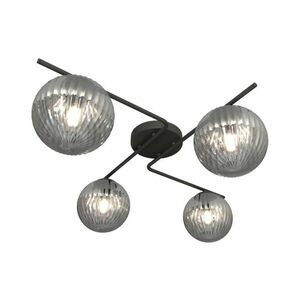 EMIBIG Mennyezeti lámpa VESPA 4xE14/10W/230V fekete/szürke 1396/4 kép