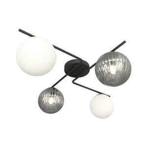 EMIBIG Mennyezeti lámpa AZURA 4xE14/10W/230V fekete/szürke/fehér 1397/4 kép