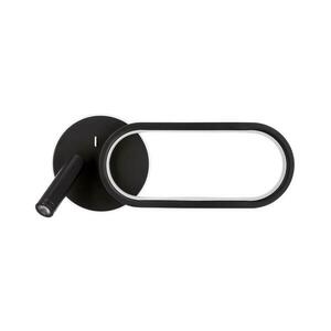 MONET LED fali lámpa 13W+2W, 230V, 3000/4000/6000K, fekete 22 kép