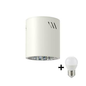 LED Spotlámpa GEORGE 1xE27/6W/230V átm. 11 cm fehér MI2491+KB0018 kép