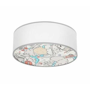 Gyerek mennyezeti lámpa KIDDY 2xE27/40W/230V fehér/bézs 31 kép