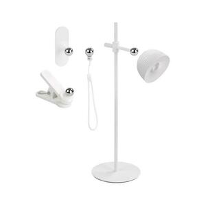 LED Dimmelhető újratölthető mágneses asztali lámpa 4in1 LED/4, 2W/3, 7V 4000K fehér Z7635W kép