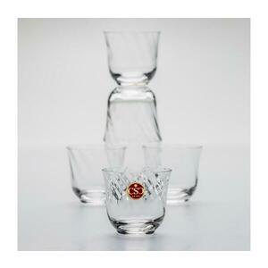 Készlet 6x üveg 90 ml átlátszó kép