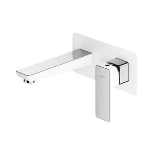 OMNIRES PM7415CRB PARMA mosdó csaptelep falba építhető króm/fehér PM7415CRB kép