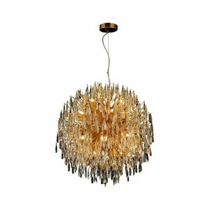 Kristály csillár zsinóron 24xG9/40W/230V arany CA061/800G kép