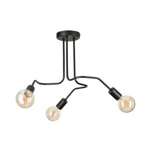 Felületre szerelhető csillár MATYLDA 3xE27/60W/230V fekete LM kép