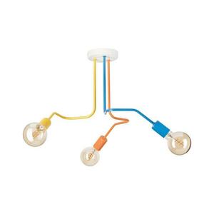 Felületre szerelhető csillár MATYLDA 3xE27/60W/230V színes LM kép