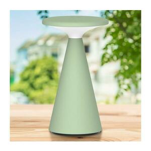 PAROS LED asztali lámpa, 1, 8W, 5V USB, 1800 mAh, IP44, zöld 329974 kép