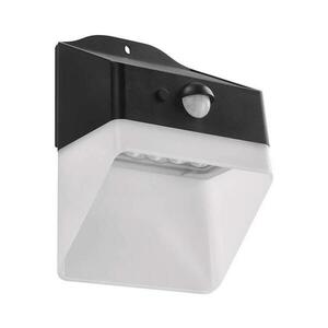 LED Napelemes érzékelős fali lámpa LUMI LED/3, 7W IP65 fekete ZG151S kép