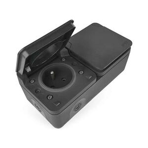 Dupla aljzat nedves környezethez IP55 D730421 kép