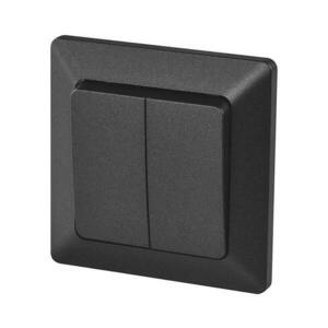 Kapcsoló soros 250V/10A antracit A6100.6 kép