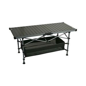 Összecsukható kempingasztal 123x55cm antracit 13492 kép