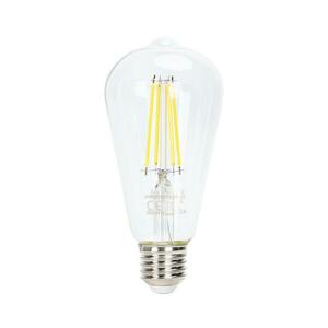 B.V. LED Dimmelhető izzó FILAMENT ST64 E27/6W/230V 6500K kép