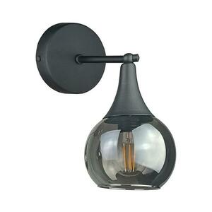 Keter Lighting Fali lámpa STAR 1xE27/60W/230V fekete/füstös fekete 2840 kép