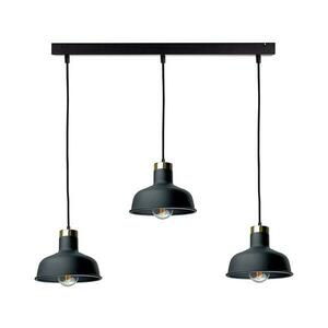 Keter Lighting Csillár zsinóron HEBE 3xE27/60W/230V fekete 2589 kép