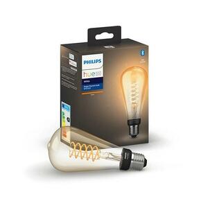 Philips Hue WHITE FILAMENT ST72 E27/7W/230V 2100K LED dimm. izzó 871951427917900 kép