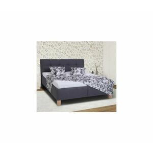 POHODA MARIA kárpitozott ágy matraccal és tágas tárolóhellyel, 180x200 cm, szürke 8590828931348 kép