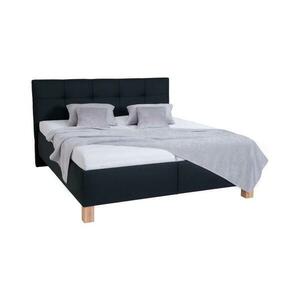 POHODA MARIA kárpitozott, tárolós ágy, matrac nélkül 160x200 cm antracit 8590828931904 kép