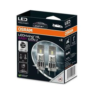 KÉSZLET 2x LED Autóizzó EASY GEN H7 PX26d/16W/12V 6500K kép