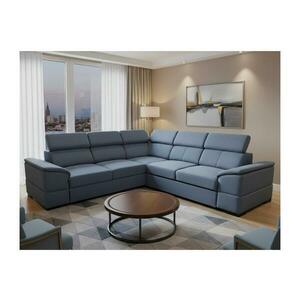 MEBLEDOMI Univerzális, ággyá nyitható sarokkanapé tárolóval GRANADA kék 8590828029908 kép