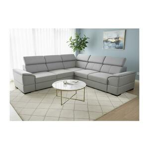 MEBLEDOMI Univerzális, ággyá alakítható sarokülőgarnitúra tárolórekesszel GRANADA szürke 8590828029984 kép