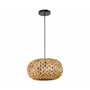 Csillár zsinóron HOSHI 1xE27/20W/230V átm. 38 cm kender 330475 kép