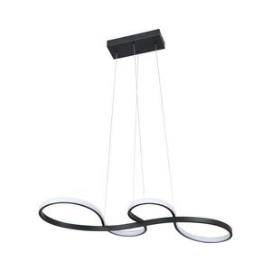 LED Csillár zsinóron SALSA LED/38W/230V 4000K fekete 331090 kép