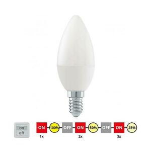LED Dimmelhető izzó C37 E14/6W/230V 3000K kép