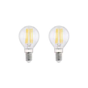 KÉSZLET 2x LED Izzó VINTAGE E14/4W/230V 2700K kép