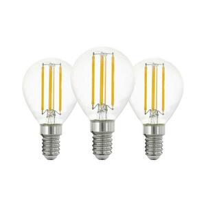 KÉSZLET 3x LED Izzó VINTAGE P45 E14/7W/230V 2700K kép