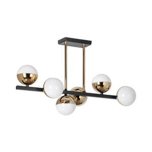 LED csillár rúdon 6xLED/7W/230V arany/fekete W kép