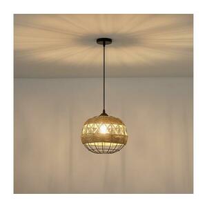 Eurolamp Csillár zsinóron 1xE27/15W/230V bézs 144 kép