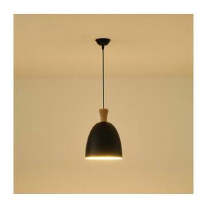 Eurolamp Csillár zsinóron 1xE27/15W/230V fekete átm. 23 cm 144 kép