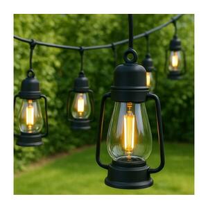 Kültéri dekoratív lánc GIRLAND 20xLED 20m IP44 meleg fehér LM kép