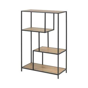 Actona SARON könyvespolc, tölgy/fekete színben 0000074547 kép