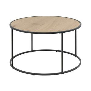 Actona SARON dohányzóasztal tölgy/fekete 0000077415 kép