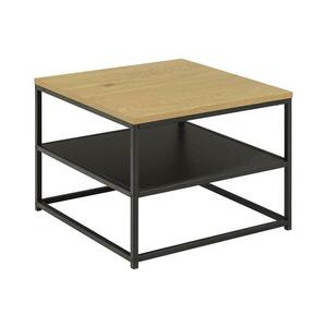 Actona CORA dohányzóasztal tölgy/fekete színben 0000093305 kép