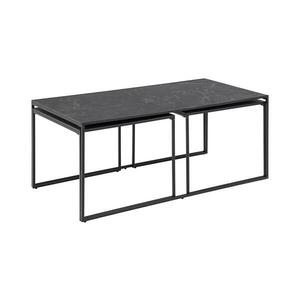 Actona ALMA 3 részes antracit dohányzóasztal szett 0000094033 kép