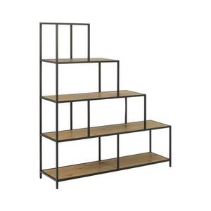 Actona SARON könyvespolc, tölgy/fekete színben 0000095157 kép