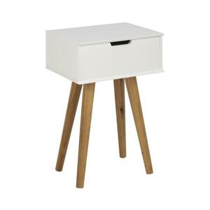 Actona Éjjeli szekrényke CARLY tölgy/fehér 0000060638 kép