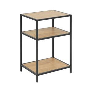 Actona Éjjeli szekrényke SARON tölgy/fekete 0000079387 kép